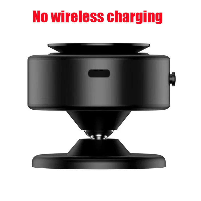 Car Magnetic Vacuum Phone Holder 360° Swivel Wireless Charging Bracket Dashboard Support GPS in Car For iPhone 14 15 Samsung